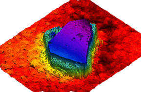 Diamond surface data using rtec 3d optical microscope