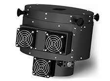 High temperature rotary chamber for tribometer