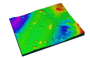 Polymer coating data using rtec 3d optical microscope