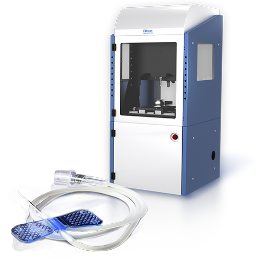 Universal tribometer MFT-5000 Catheter Friction Testing by Rtec Instruments Universal tribometer MFT-5000 Catheter Friction Testing by Rtec Instruments