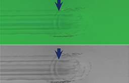 Hertzian cracks wear resistance confocal and bright imaging by Rtec Instruments