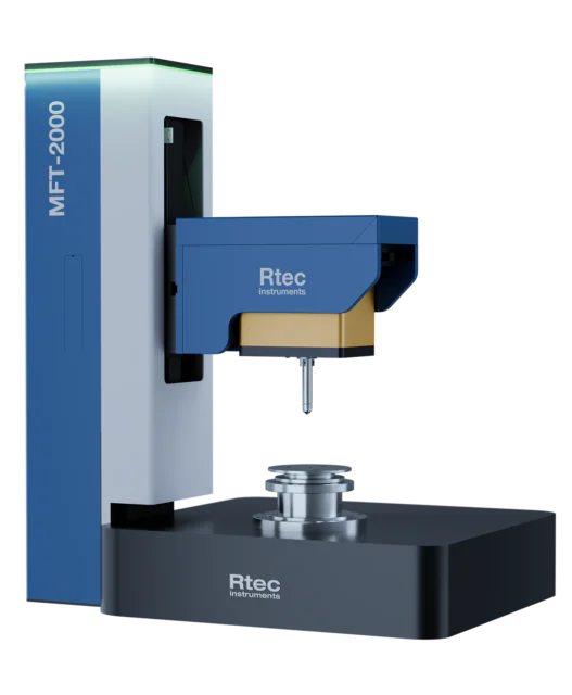 MFT-1000 multi function tribometer three-quarter front view – Rtec Instruments