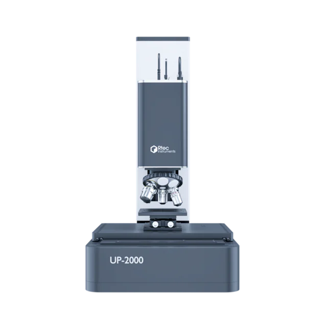 Front view of the UP-2000 3D Optical Profiler for non-contact surface metrology and white light interferometry.