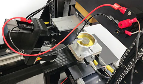 Electric vehicle mini traction test setup with electrified tribometer for EV lubricant testing – Rtec Instruments