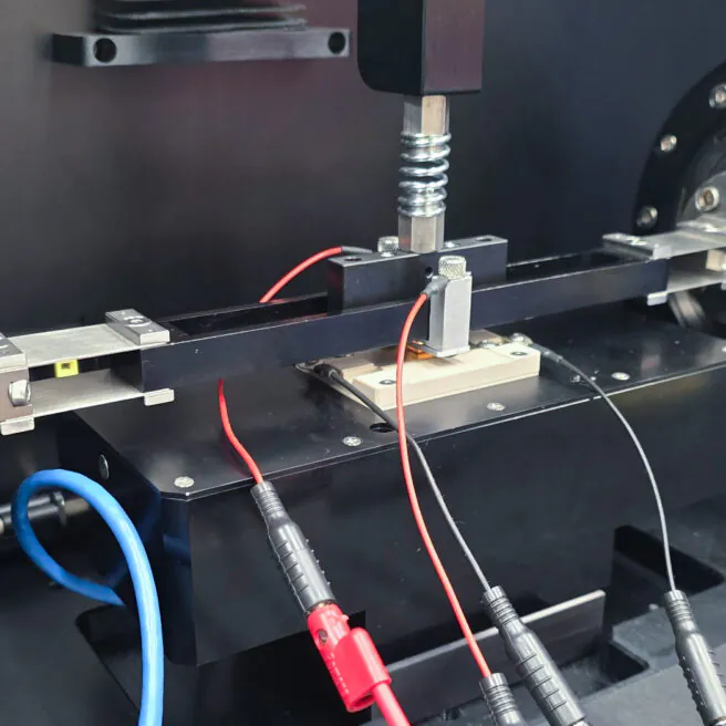 Ready for Electrification & E-Mobility Research HFRR tribometer for electrification research, evaluating lubricants and materials for electric vehicle and e-mobility applications