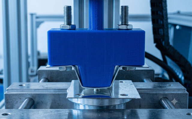Tribology testing of an electrical connector to evaluate friction, wear, fretting corrosion, and contact resistance.