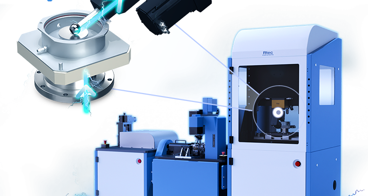 Electrified tribology testing platforms MFT-5000 MPT-3000 and TwinRoller with electric current tribometer module for EV and e-motor lubricant testing – Rtec Instruments