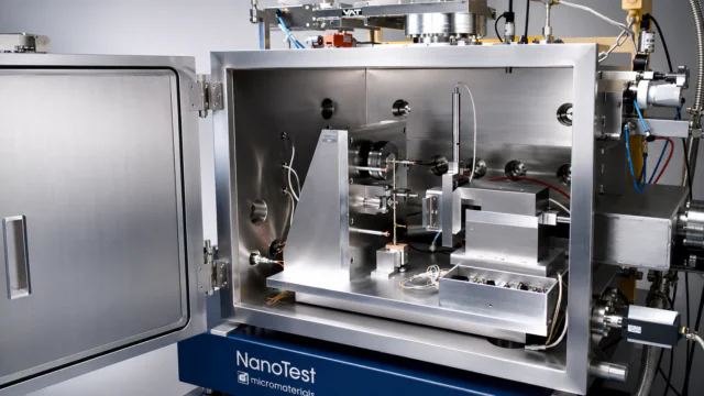 Nanoindentation Under Vacuum – NanoTest Xtreme Nanoindentation under vacuum for high-temperature mechanical characterization of advanced materials and coatings.