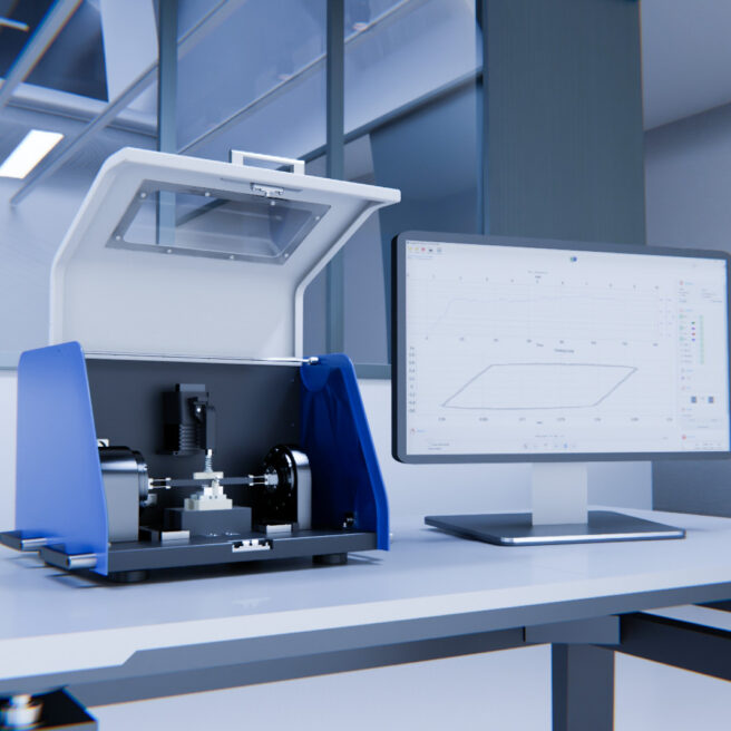 Advanced HFRR Software & Automation HFRR fuel lubricity tester with integrated control and analysis software for friction and wear testing