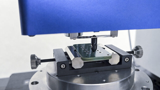 Nanotribology Testing Nanotribology testing measuring nanoscale friction, wear, and surface interactions using a high-precision tribometer.