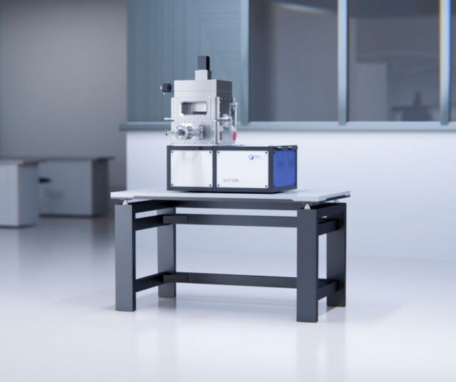 MVT-3.5 K Liquid Helium Tribometer – Laboratory View Rtec Instruments MVT-3.5 K Liquid Helium Tribometer in a laboratory